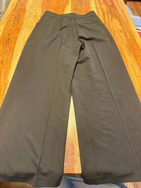 OAK + FORT High-Waisted Wide Leg Pleated Trouser size 10